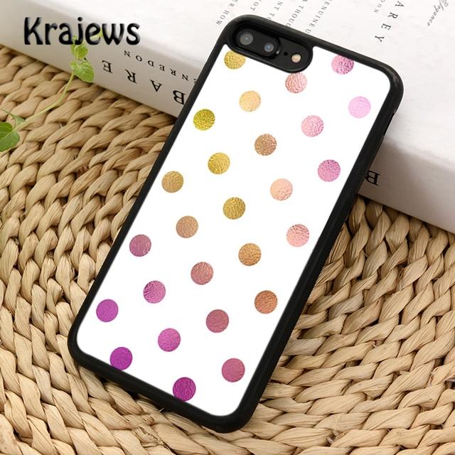 Cute Polka Dots Spot Pattern For iPhone 17 Air 16 Phone Case Cover 15 14 plus 12 13 pro max coque Shell Fundas