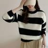 Navava Daily Soft Round Neck Long Sleeve Knit Top Nk3325