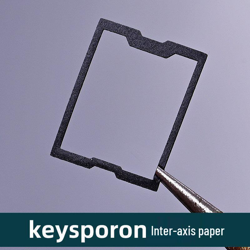 

Inter-switch Pad & Paper for Mechanical Keyboard Switches, Anti-Sticking PCKeySporon Adapter, MX Film.