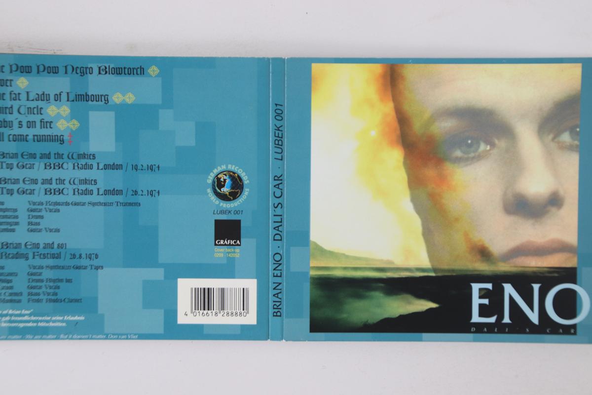 

CD BRIAN ENO - Dali s Car LUBEK001 GERMAN RECORDS Германия Рок Б/у