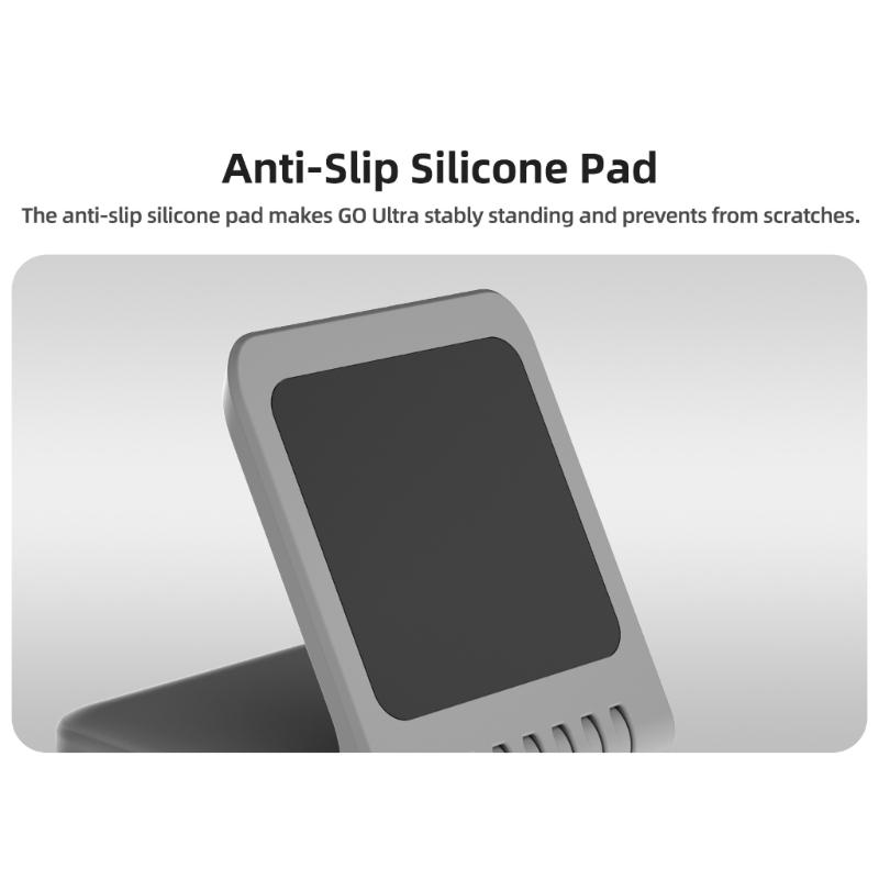 Foldable Magnetic Camera Mount Base with 180Degree Tilt 360°Rotation Quick Release for GO 3S/GO 3 Portable Shoot