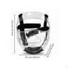 Transparent Visor Guard with Padding Guarding Face for Fighting