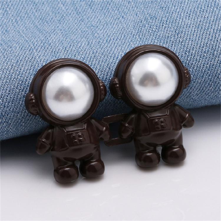 Detachable Jean Button Clasps Adjustable Waist Buckle Snap Pants Waist Tightener