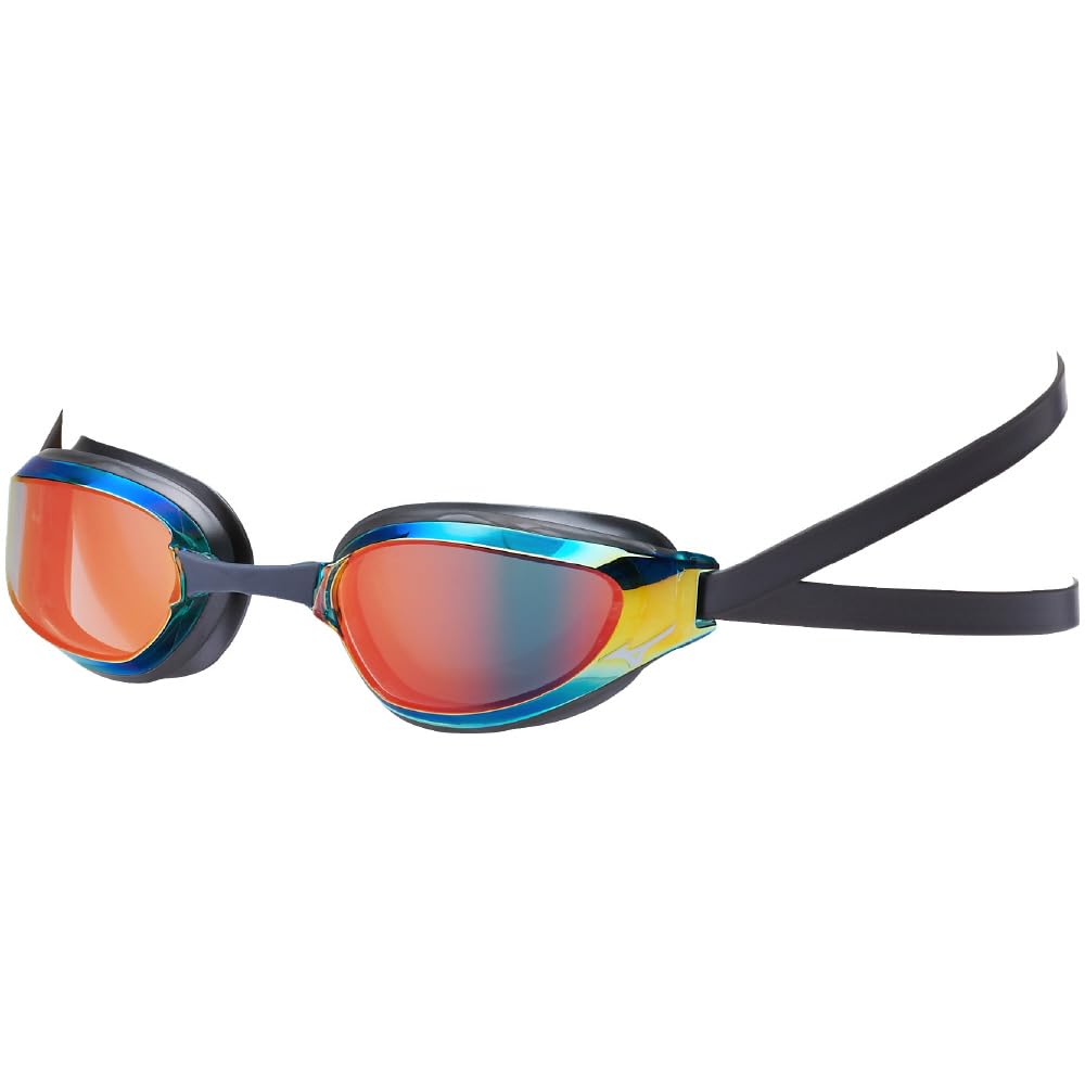 

Swimming EYE cushion curved lens N3JEC531 Green x Shadow Mirror Unisex [Mizuno] GX-SONIC G-type (racing type) -Size