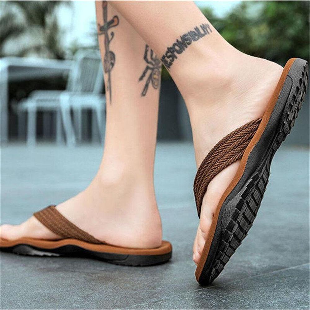 Muži Pohodlná chůze Ležérní žabky Protiskluzové pantofle Letní plážové pantofle