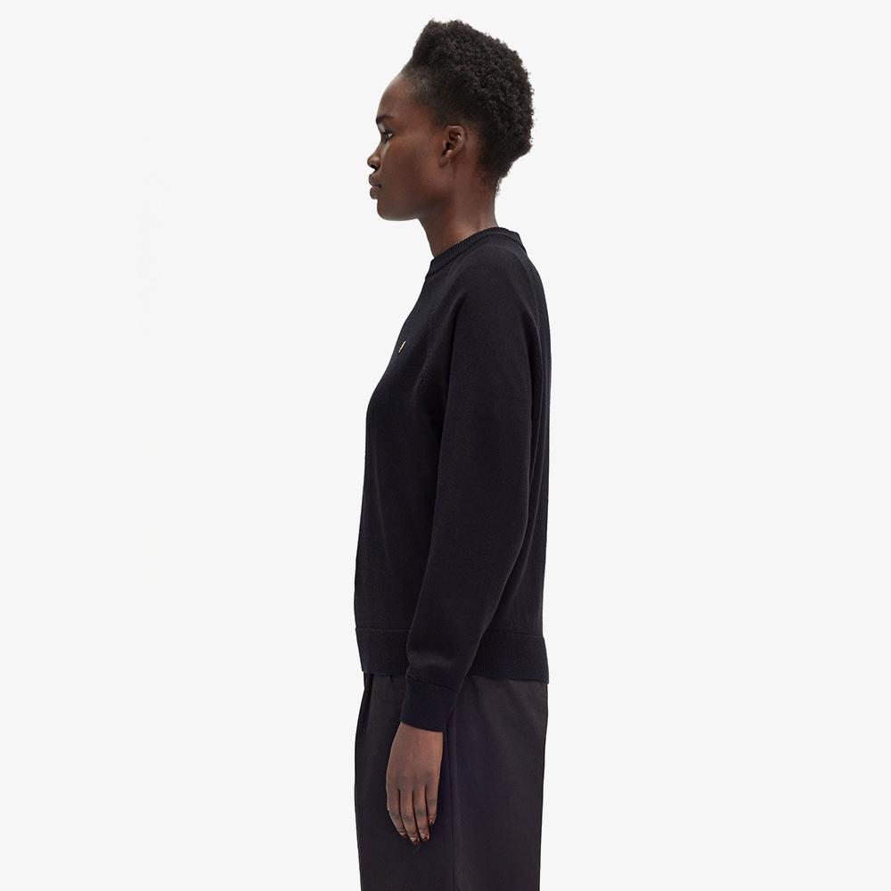 FRED PERRY [Womens] Crew Neck Merino Wool Knit (184) Afpf2432117-184