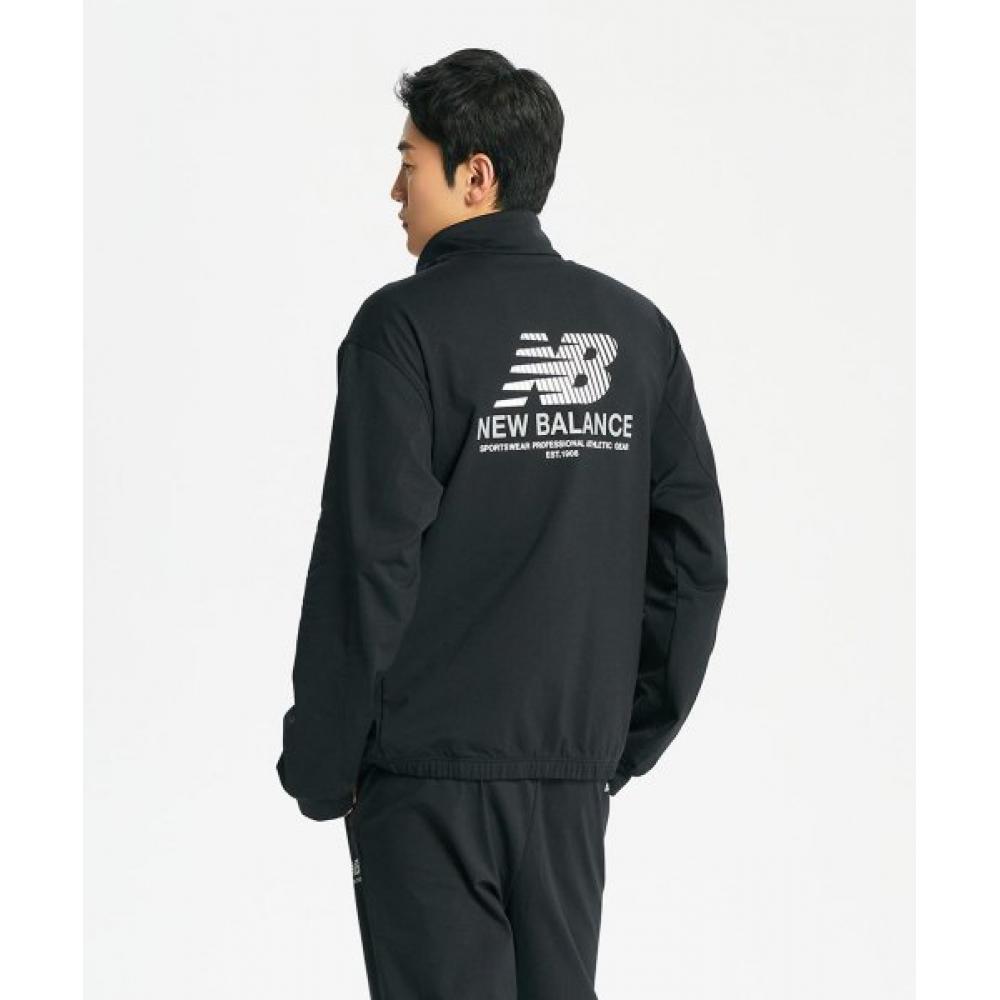 

New Balance Nbmdd32853 Uni 24 7 Running Tricoat Track Jacket Black (19)BLACK/L(100)