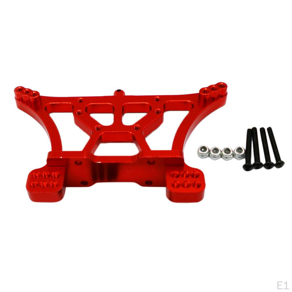 Aluminum Rear Slash 2WD Short Course Truck Upgrade Parts, Red