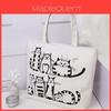 Canvas Tote Bag For Women Large Capacity With Printed Design For Students And Daily Use