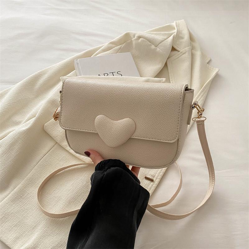 Chic Pu Leather Small Crossbody Bag For Women In Trendy Summer Colors Elegant Design
