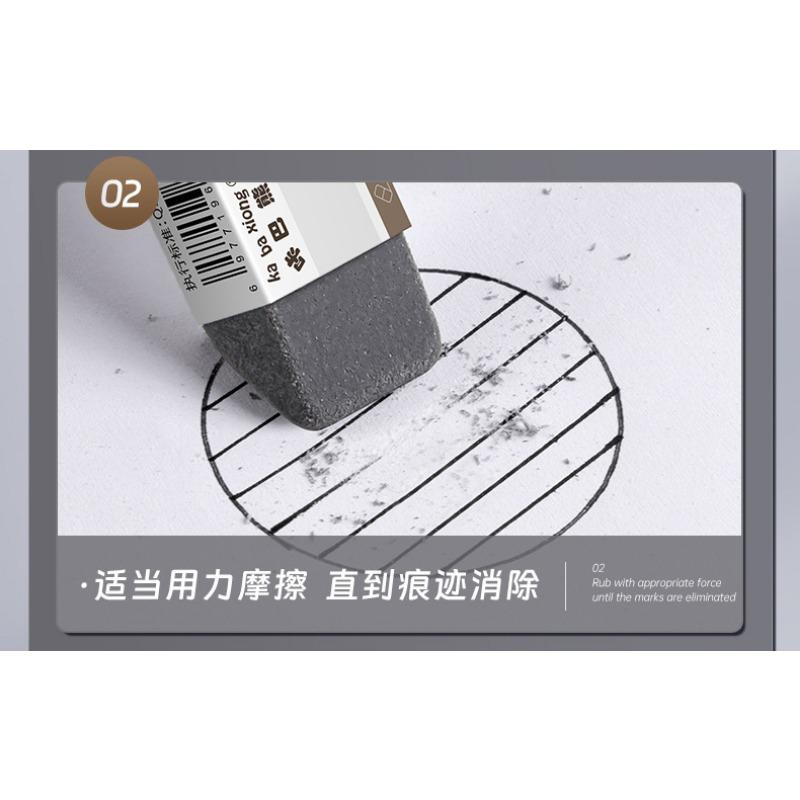Frosted Double Head Eraser For Students Works With Multiple Neutral Pens