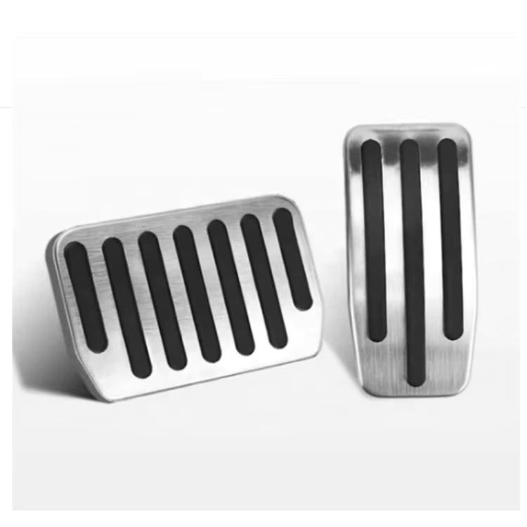 Tesla Model 3 2021 Aluminum Pedal Covers for Fuel, Accelerator, Brake, Foot Pad Rambo