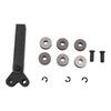 7PCS Lathe Tool Kit with 6PCS Reticulated Knurling Wheels for Machinists Featuring 0 5 1 0 2 0mm Embossing Wheel Sizes