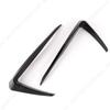 Für VW Golf 7 MK7 GTI GTD 2012-2017 Frontstoßstange Seitenlüftungsgitter Zierleiste Glänzend Schwarz Lufteinlass Rahmen Gitter Splitter Spoiler Canard Lippe