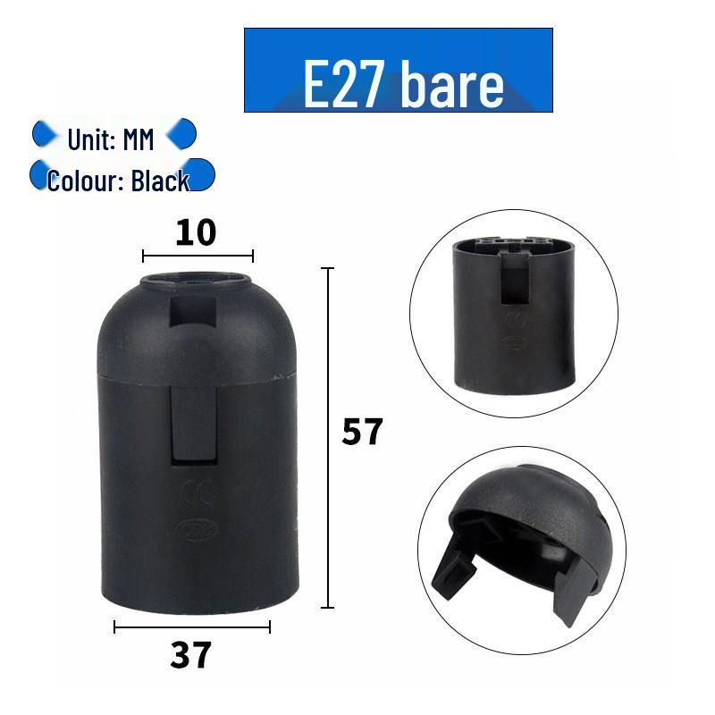 

E27 CE Сертифицированный Большой Пластиковый Патрон для Настольных или Подвесных Ламп