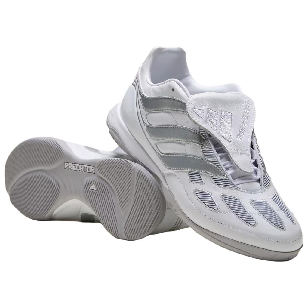 Adidas Predator Precision Street Classic Versatile Soccer Shoes Unisex Soccer Shoes White JQ4224