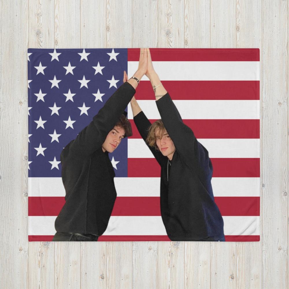 

Американский флаг Винни Хакер Ноа Бек культовый настенный гобелен забавный подарок забавный гобелен подарок для нее декор для общежития идеальный подарок 29x37in