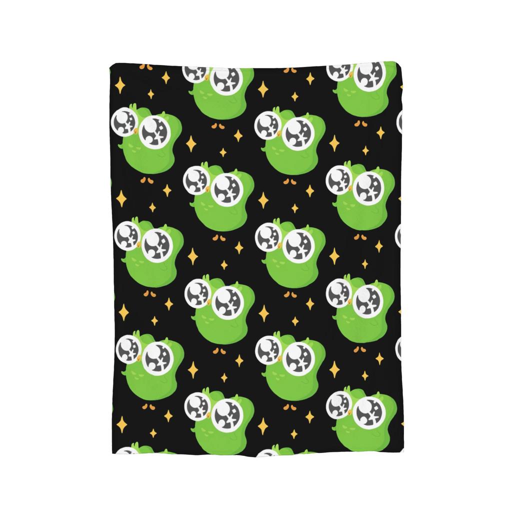 Cute Duolingos Owl Blankets Flannel Duo Warm Throw Blanket for Home Couch Bed Rug