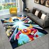 Cartoon T-Transformers Autobots 3D Carpet Rug for Bedroom Living Room Home Sofa Decoration,Children Game Large Decor Floor Mat