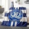 Queens Park Rangers QPR Flannel Blanket, High quality Comfortable for All Seasons, Home Decor, Warmth and Comfort
