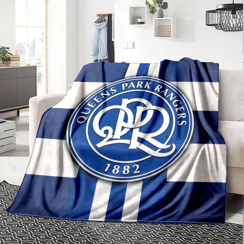 Queens Park Rangers QPR Flannel Blanket, High quality Comfortable for All Seasons, Home Decor, Warmth and Comfort