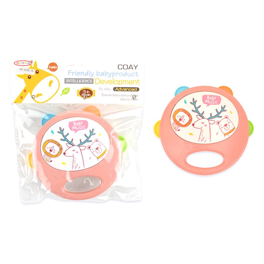 

Interactive Baby Rattle & Drum for Early Education (6-12 Months) 14.7 x 13 x 3.2 cm