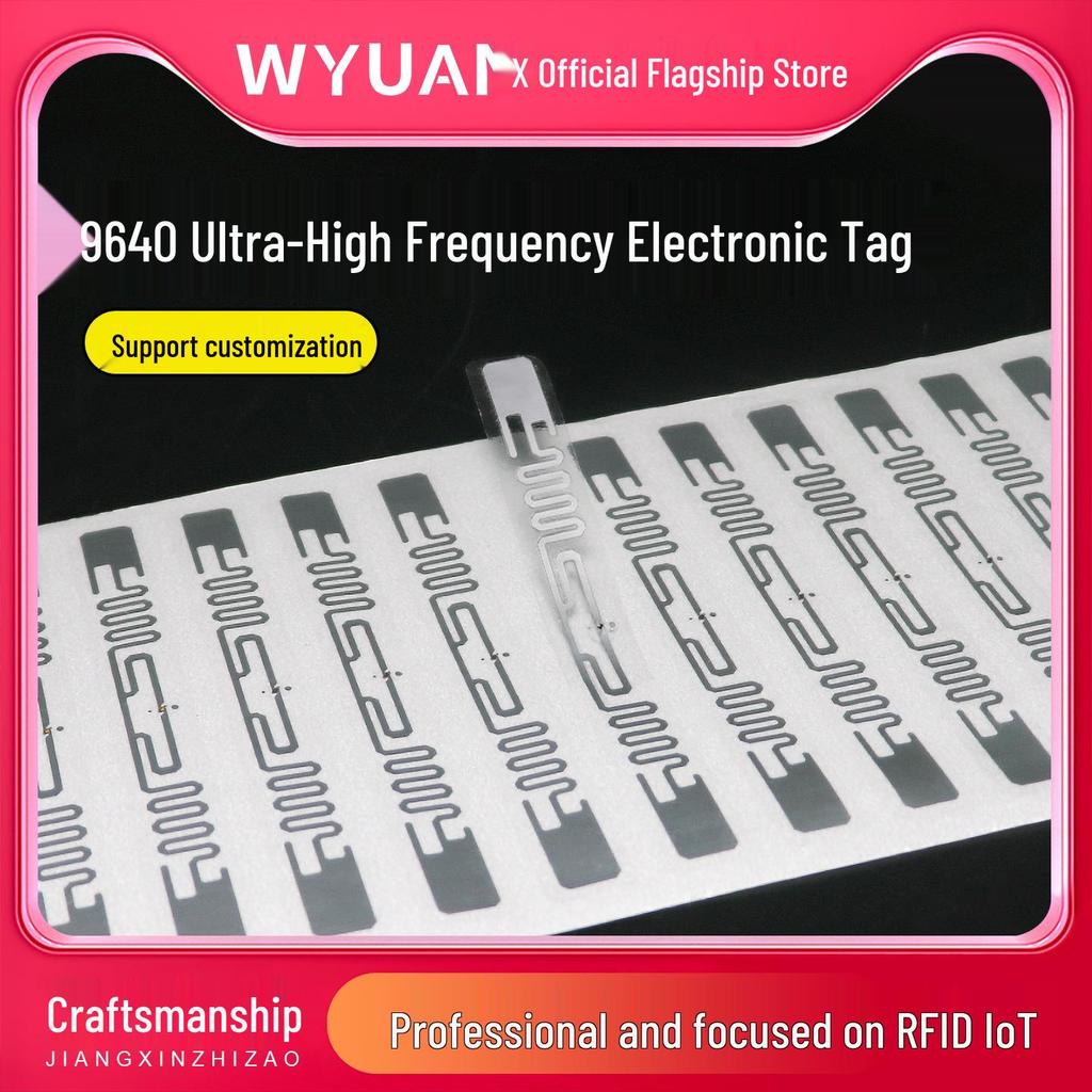 Ultra-High Frequency RFID Tag 9640 - 915M Long-Range 6C Chip Adhesive Smart Tag
