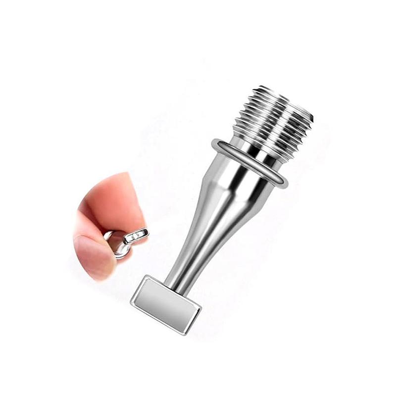 Homfun Shiny Diamond Painting Pen Color Embroidery Threaded Dot Drill Tool Metal Screw Thread Diy Dot Drill Pen Tool Accessories
