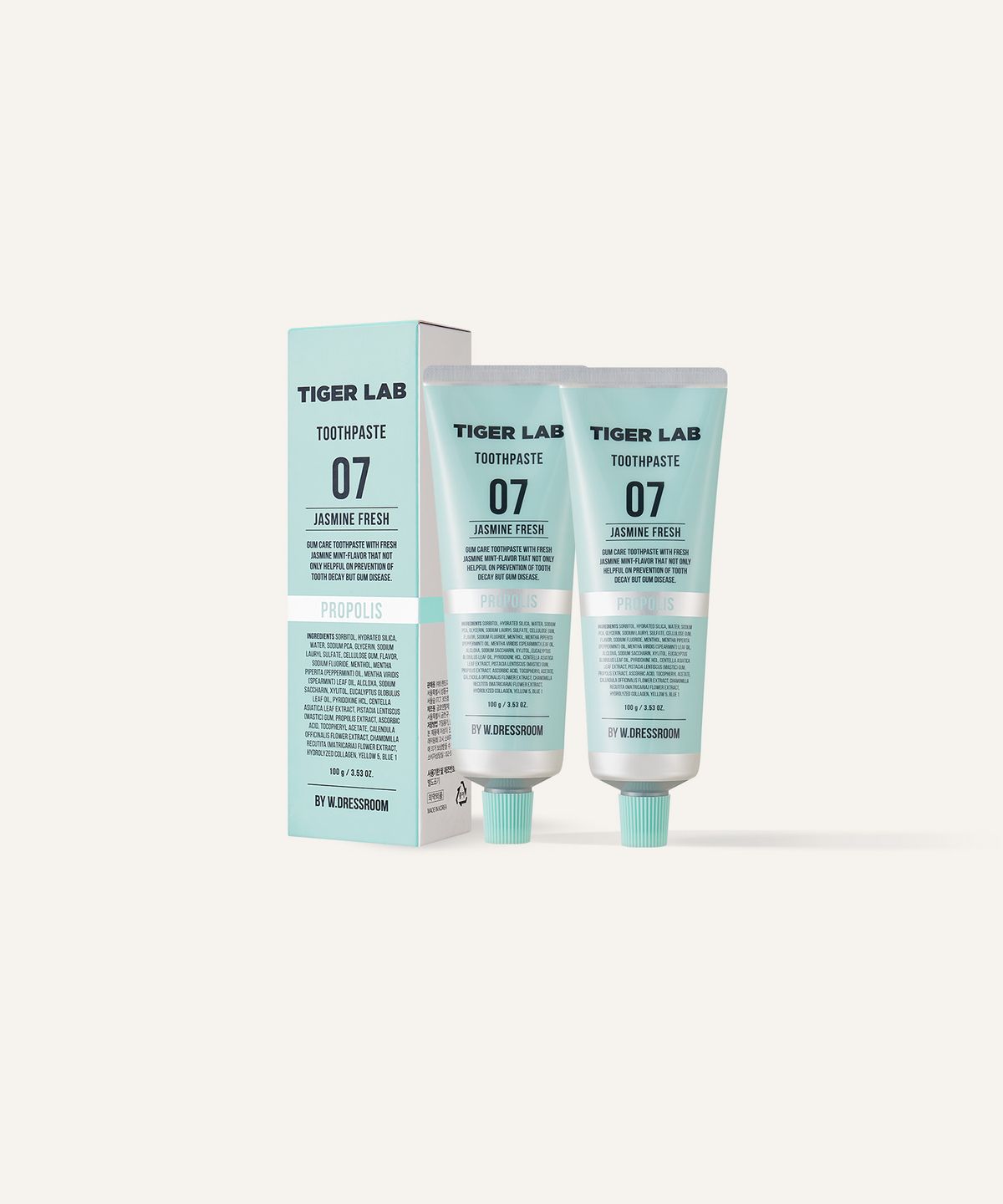 [2 Pieces] Fresh Gum Care Toothpaste 100g Fresh jasmine scent