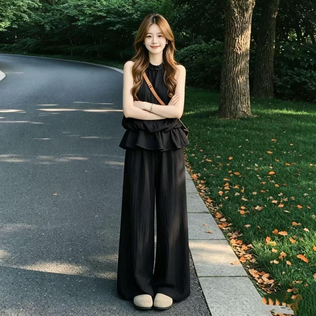2026 New Minimalist Suit Beautiful Temperament Casual Sweet Simple Commuting Temperament Thin Summer Beauty