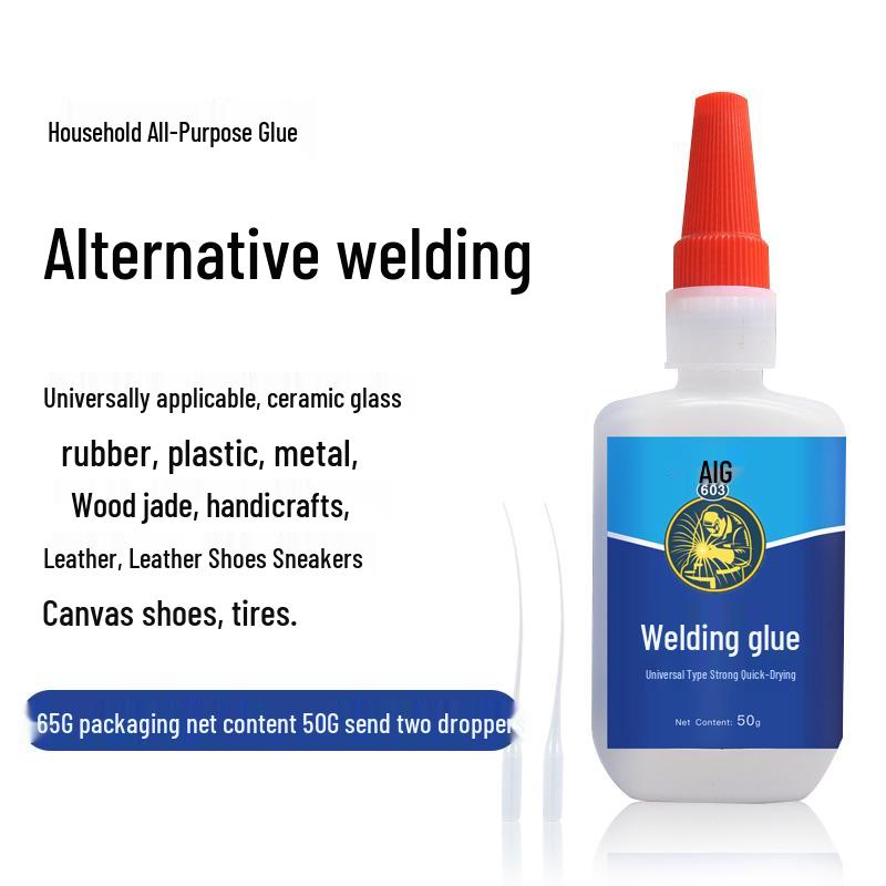 Aigao 603 Universalkleber Super: Starker, Schneller, Wasserdichter Kleber für Metall, Kunststoff, Keramik, Holz, Eisen.