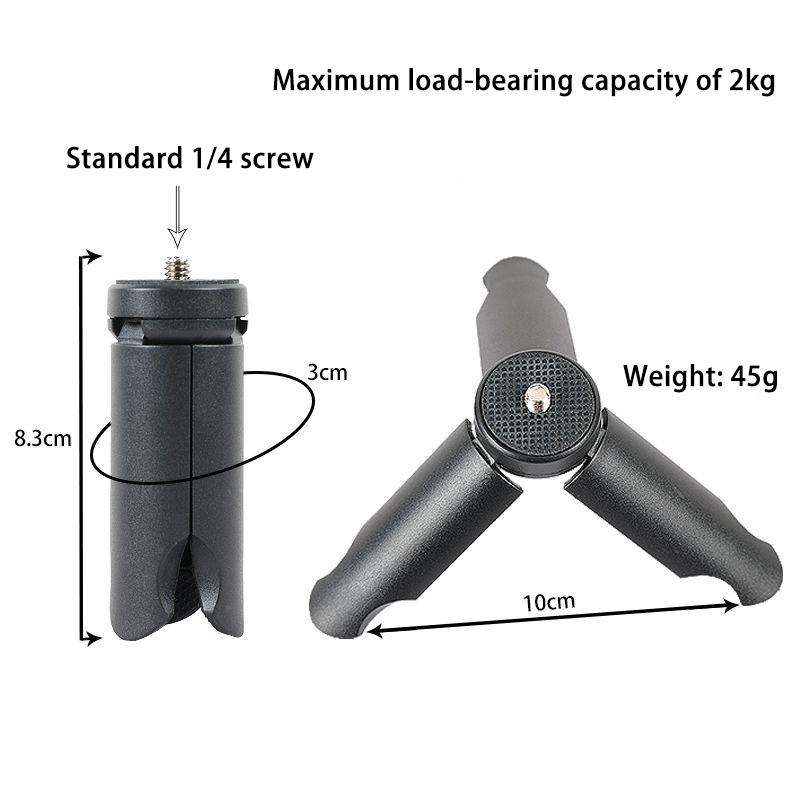 Mini-Stativ für DJI Pocket 2 3 GoPro Action 2 4 Kamera für DJI Pocket 2 3 Osmo Mobile 6/5/4/3/2 Stabilisator Gimbal Desktop-Stativ