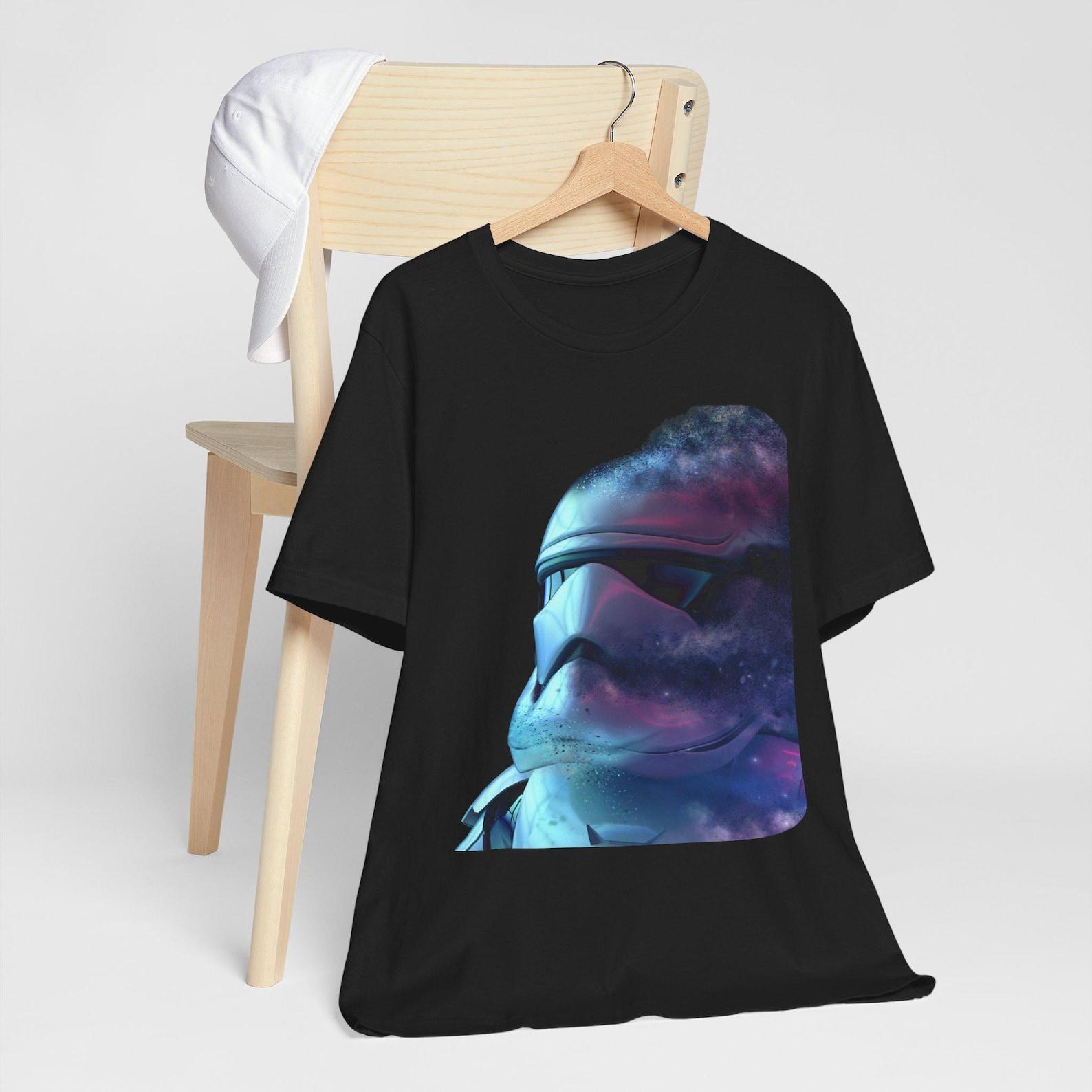 Stormtrooper Black T-Shirt | Star Wars Empire, Sci-Fi Streetwear 4XL