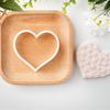 Wedding Square Plaque Cookie Cutter Charming Wedding Cookie Embossers Biscuits Cutter for Elegant Reception Treats
