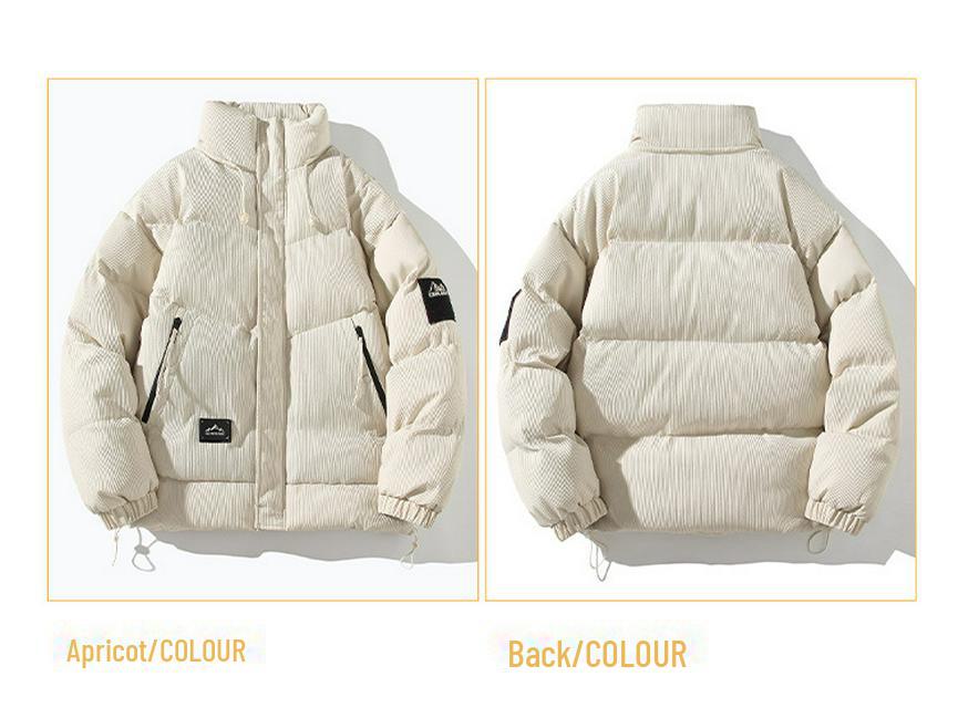 Men's Graphene Heated Cotton Coat – Windproof, Warm, Cold-Resistant Jacket for Autumn and Winter