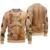 Fashion Jesus Ugly Christmas Sweater For Man Women Clothes Hip Hop Party Men Sweatshirts Casual Pullovers Beers Tracksuit Tops