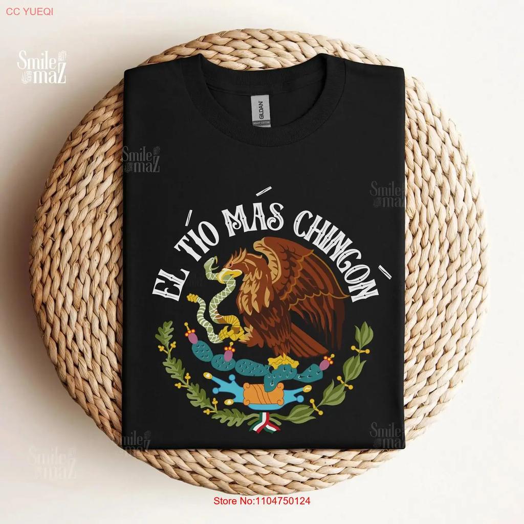 El Tio Mas Chingon Mexican T Shirt Softstyle s Camisa Para Hombre Latino vintage Washed designer clothes Unisex Soft Casual