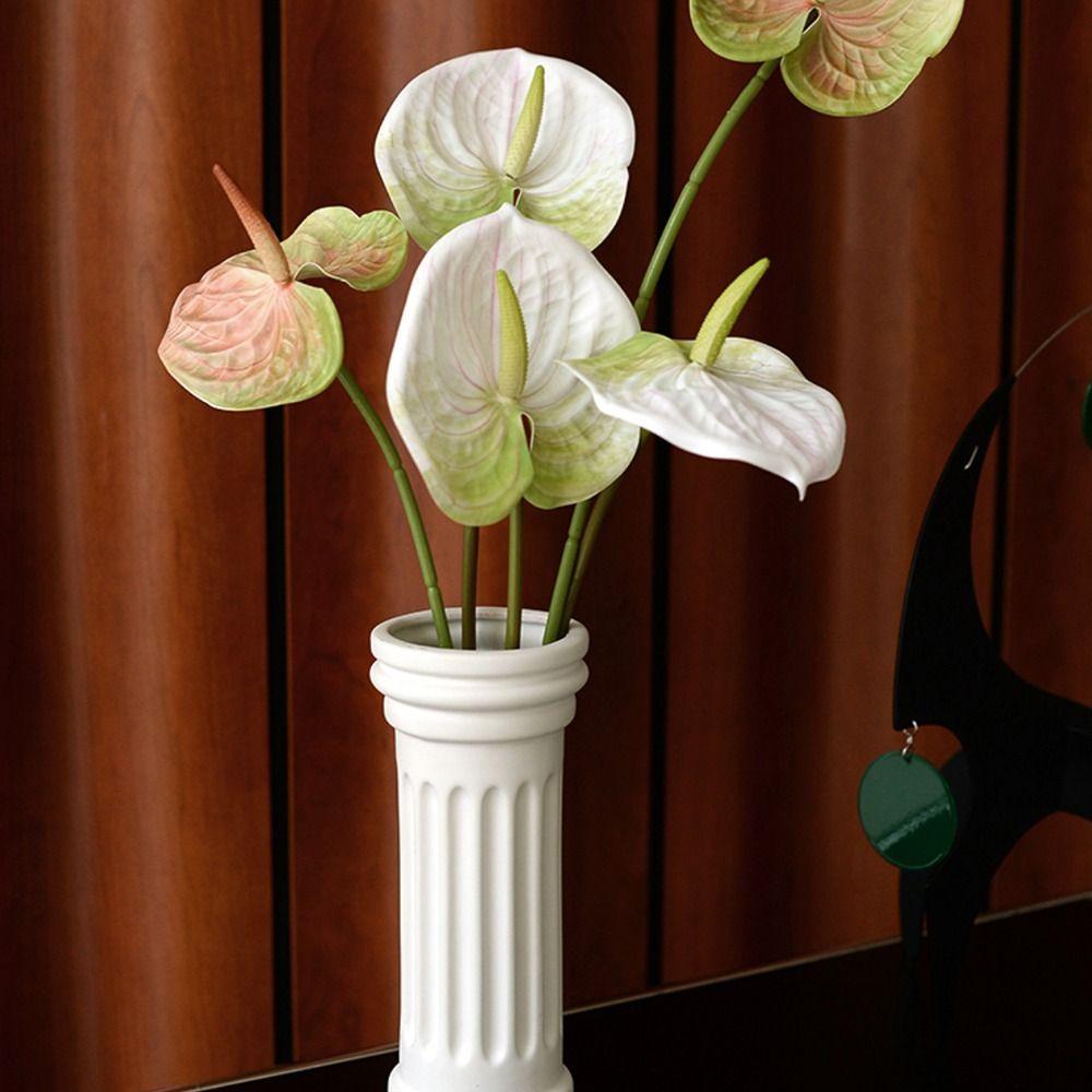 Wedding Restaurant Elegant Bridal Real Touch Fake Plants Fake Flowers Anthurium Artificial Calla Lilies