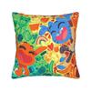 Gum Ball Darwin Square Pillow Case  Cushion Cover Creative Polyester Decor Throw Pillow Case Cover for Living Room 18"