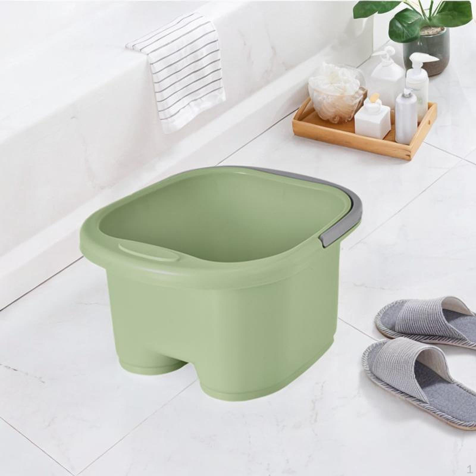 

Ванна для ног, массажная ванна высотой 8,27 дюйма, спа-бассейн, удобный педикюр, прочный для замачивания