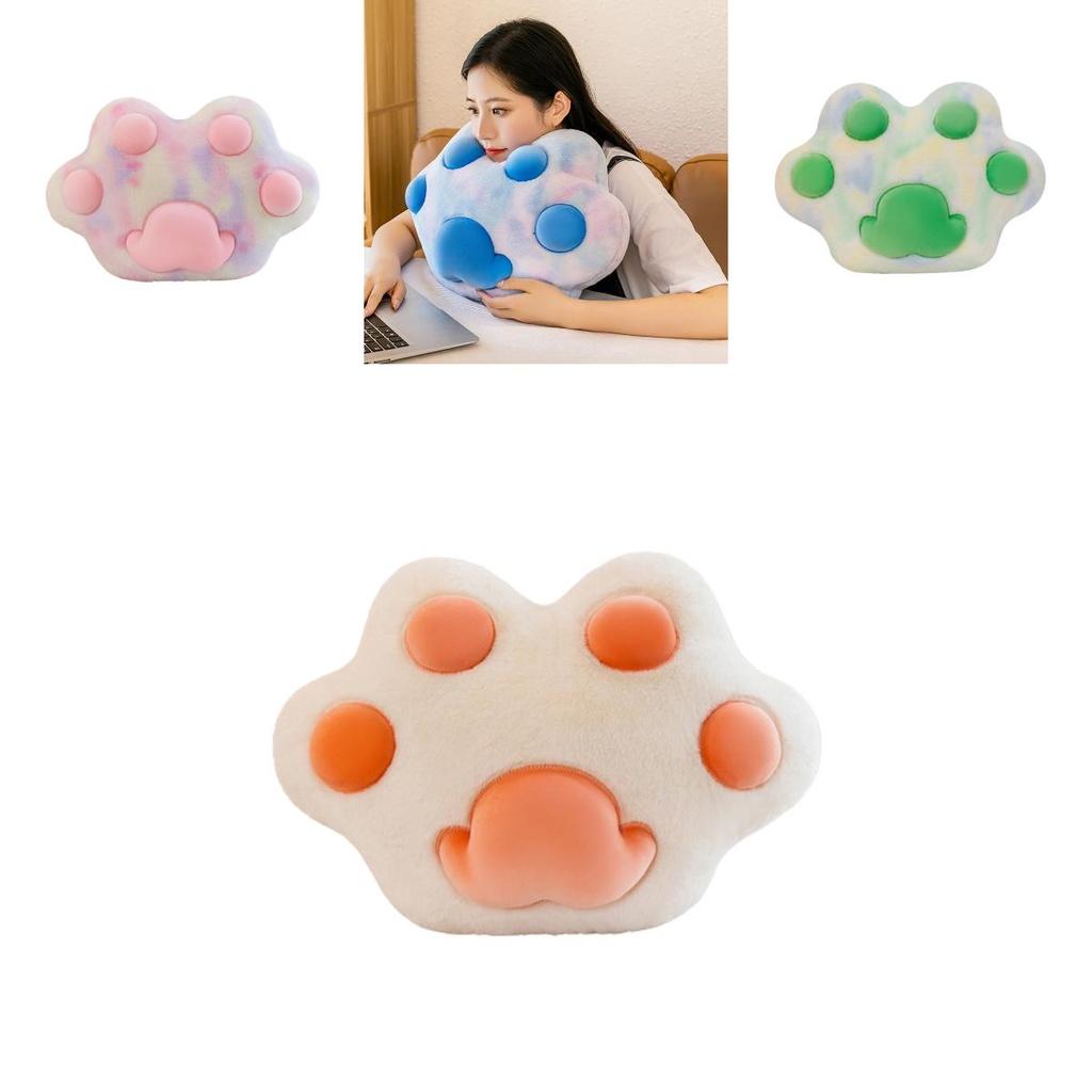 Creative Plush Toy Cat Claw Pillow Cartoon Tiger Bear Paw Stuffed Animal Girls Festival Gift Wholesale