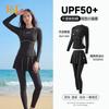 Damen Langarm Vollabdeckung Rash Guard Set Mit Hose Surfen Schnorcheln Strandurlaub