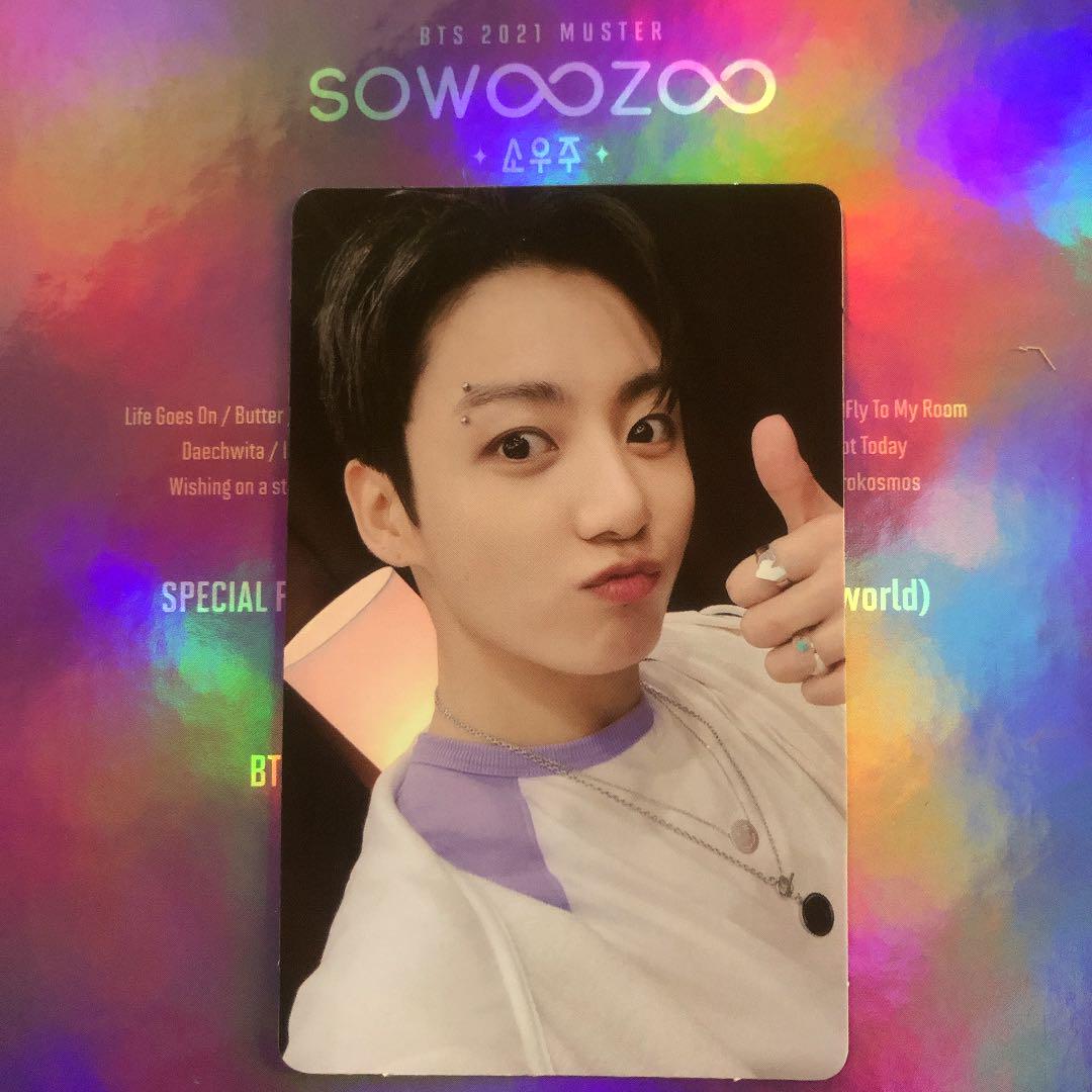 

[Б/У] BTS Чонгук Коллекционная карточка SOWOOZOO Фотокарточка