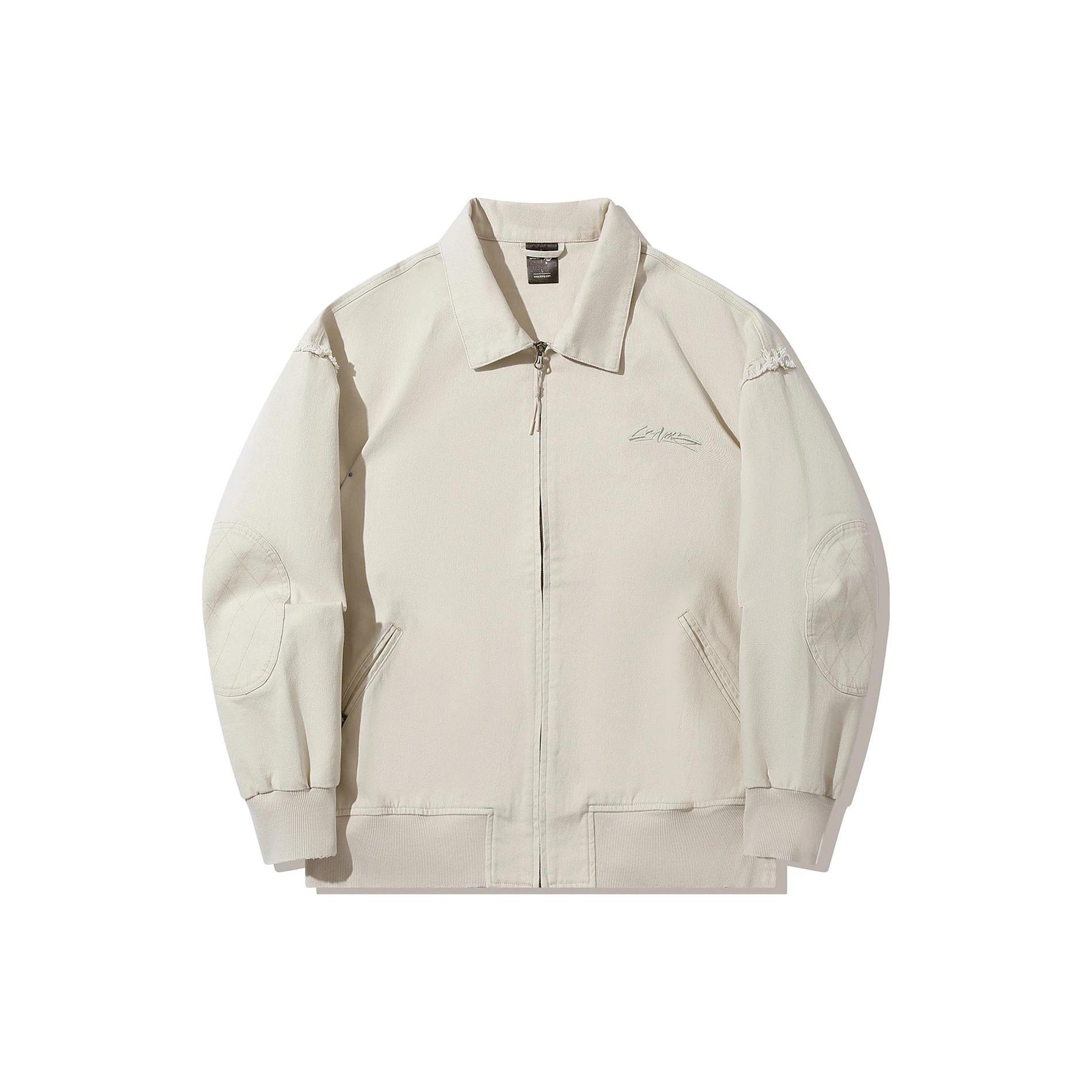 Li Ning Jackets & Coats Men s Oat Gray AFDT613-2 L