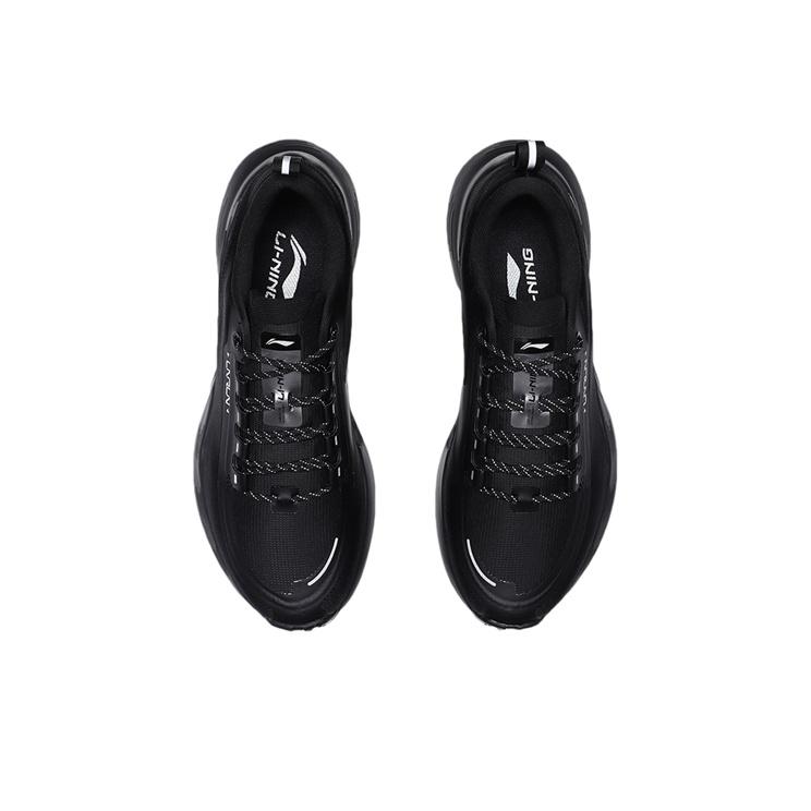 Li Ning Cfr Shock Absorption Non-Slip Wear-Resistant Low-Top Sports Casual Shoes Men Sneakers Black ARHQ221-1