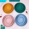 Silicone 3-Piece Suction Weaning Set: Drop-Proof Children's Plate and Bowl