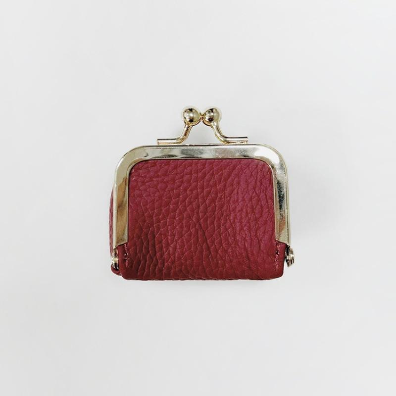 

Mini Jewelry Bag Earphones Earrings Ring Necklace Jewelry Box 6.5*3.5*4.5cm бордовый