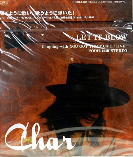 

CD CHAR, TAKESHI AIDA, TOMMY SNYDER; T - LET IT BLOW PODH1440 POLYDOR 1998 Japan ObiJapanese Pop/Rock Used