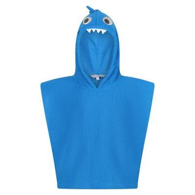 Bubbles The Shark Kapuzenhandtuch für Kinder