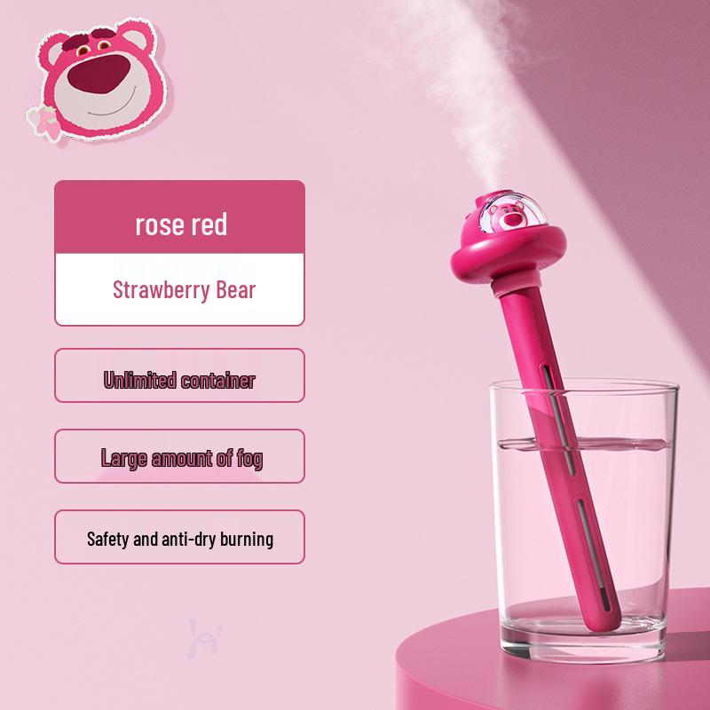 Silent Desktop & Car Humidifier - Large Capacity & Spray, Portable Atomizer for Home & Bedroom